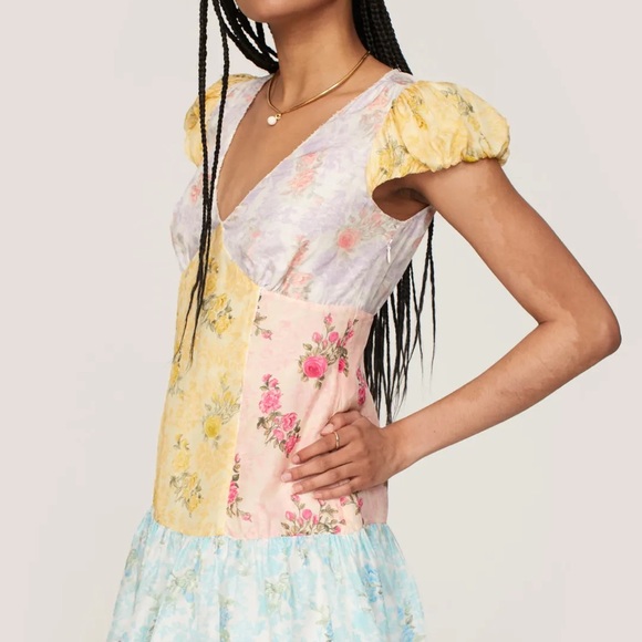 LoveShackFancy Russ Mini Dress - Picture 2 of 11